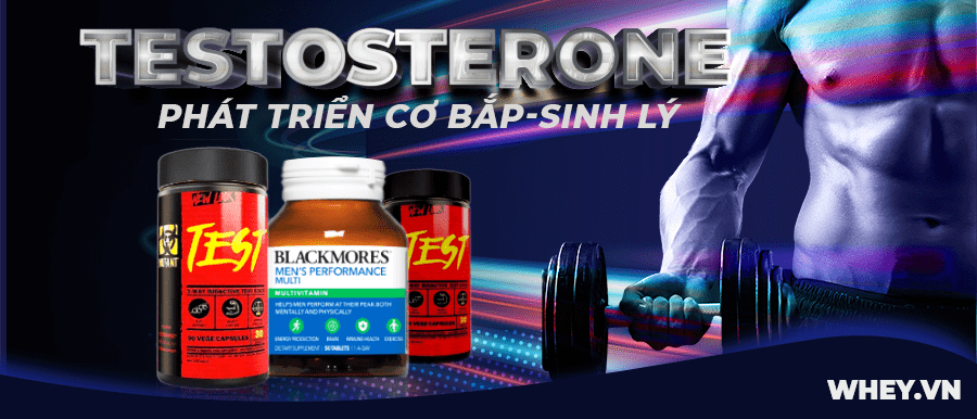 Testosterone là sản phẩm thúc đẩy sản sinh hooc-môn nam tự nhiên, lành tính bên trong cơ thể. Testosterone chính hãng, giá rẻ tại Hà Nội TpHCM